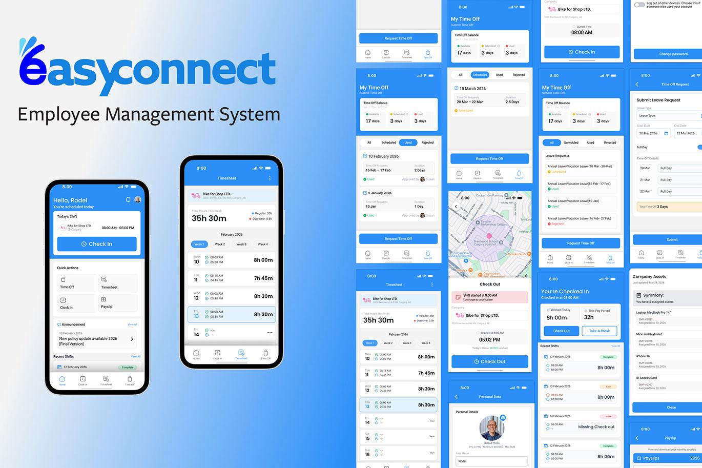 EasyConnect – Employee Management System