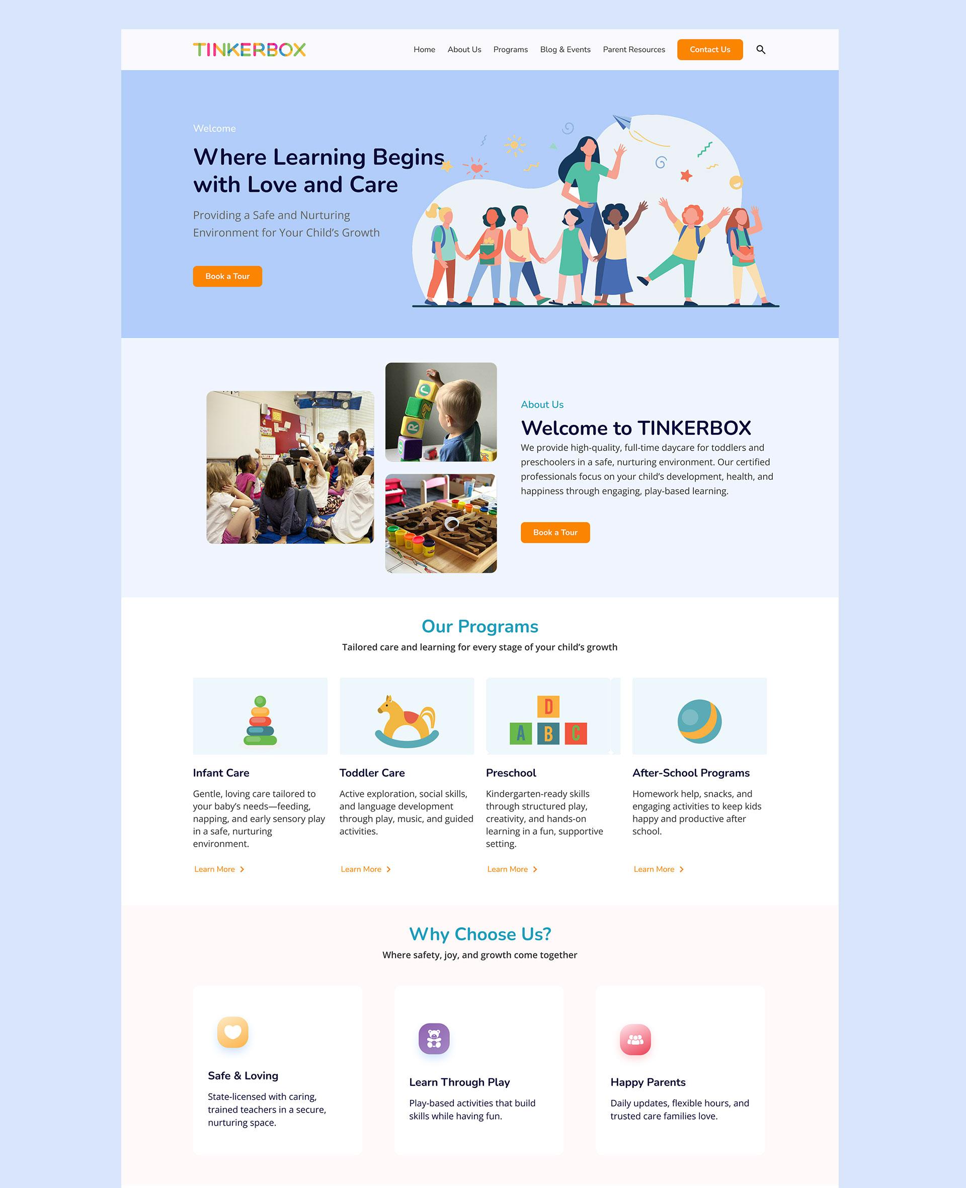 Full website